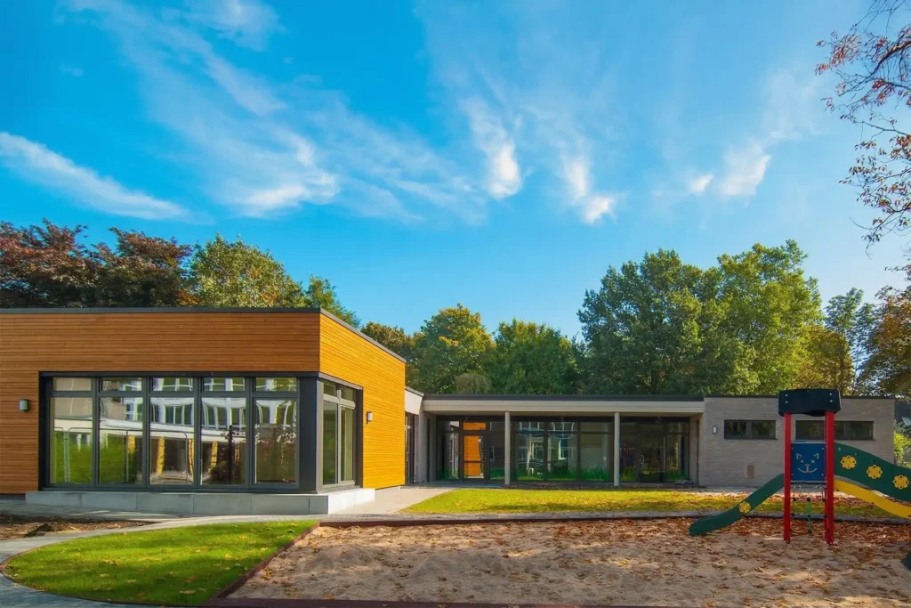 Architekt Mischo KITA Altbau Neubau Erweiterung Architektur Nrw Borken
