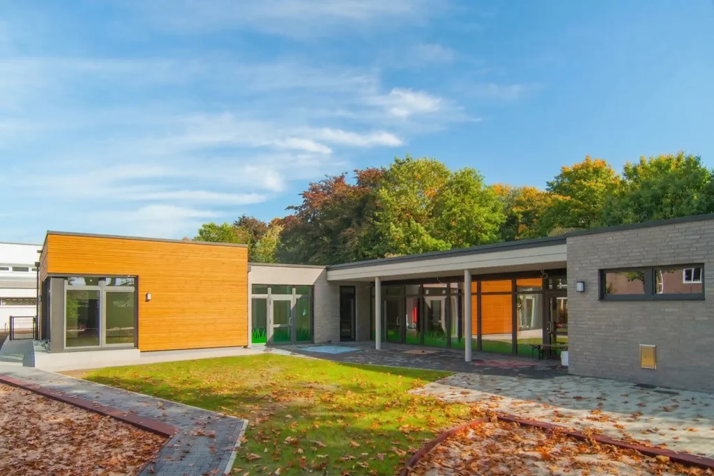Architekt Mischo KITA Altbau Neubau Erweiterung Architektur Nrw Borken