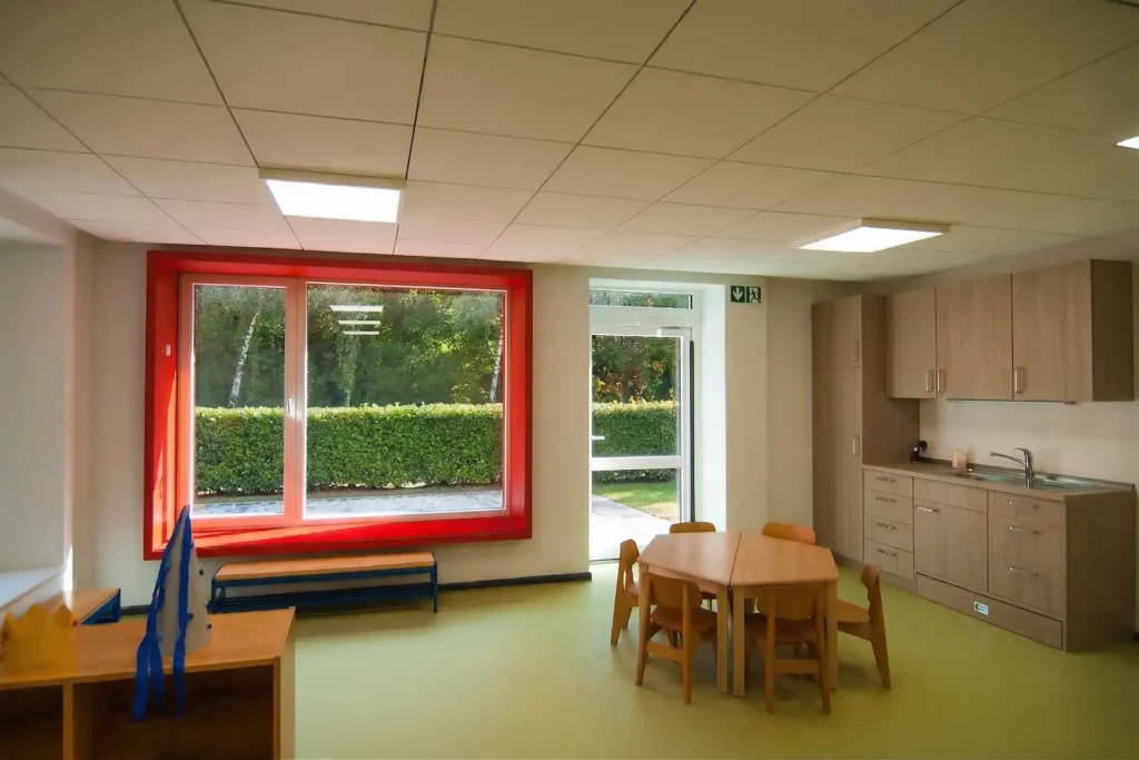 Architekt Mischo KITA Altbau Neubau Erweiterung Architektur Nrw Borken