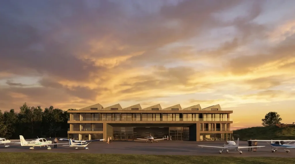 Architekt Mischo Flughafen Busines Jet Aviation Projektentwicklung Architektur Nrw Borken
