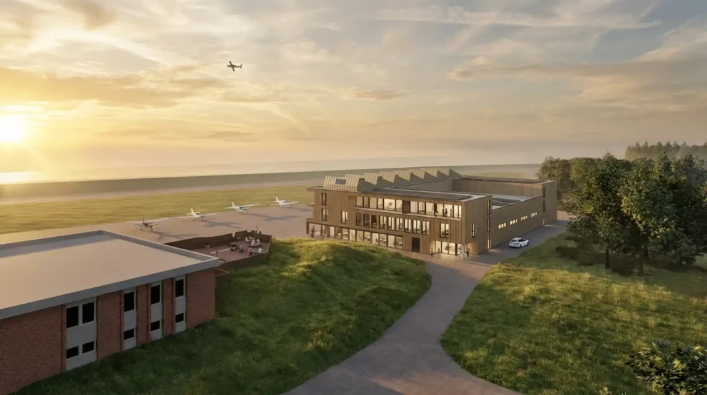 Architekt Mischo Flughafen Busines Jet Aviation Projektentwicklung Architektur Nrw Borken