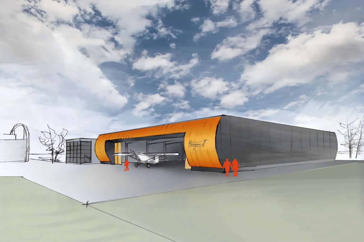 Architekt Mischo Hangar Flughafen Exklusiv Architektur Nrw Borken