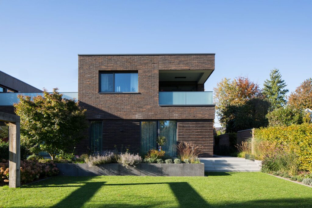 Architekt Mischo Holzfassade Verblendmauerwerk Villa Architektur Nrw Borken