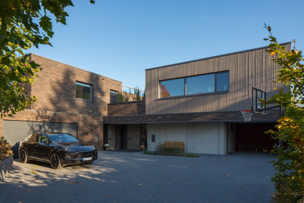 Architekt Mischo Holzfassade Verblendmauerwerk Villa Architektur Nrw Borken