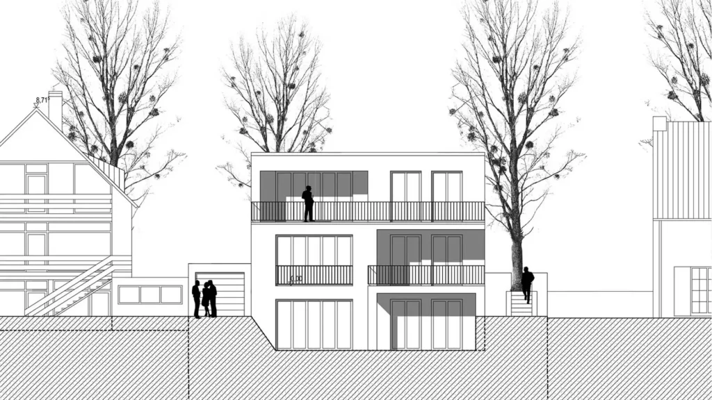 Architekt Mischo Mfh Mehrfamilienwohnhaus Kfw Qng Borken