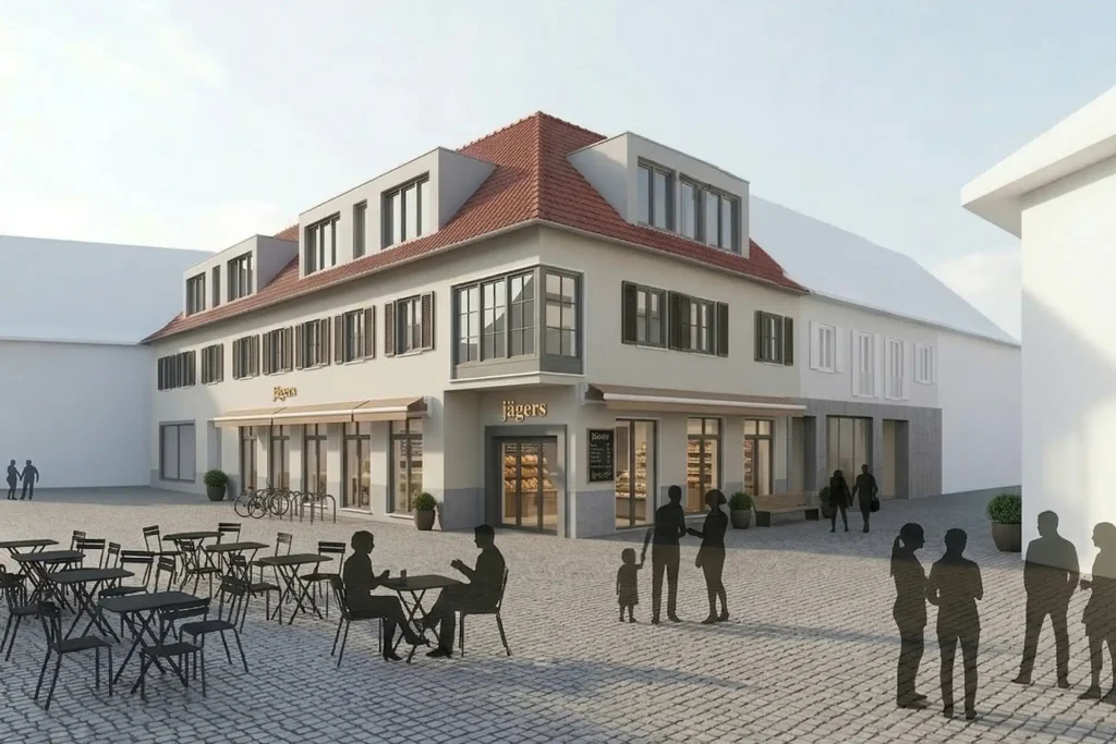 Architekt Mischo Projektentwicklung Entwurf Quartier Borken Nrw