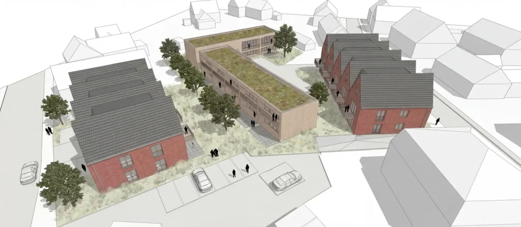 Architekt Mischo Projektentwicklung Entwurf Quartier Borken Nrw