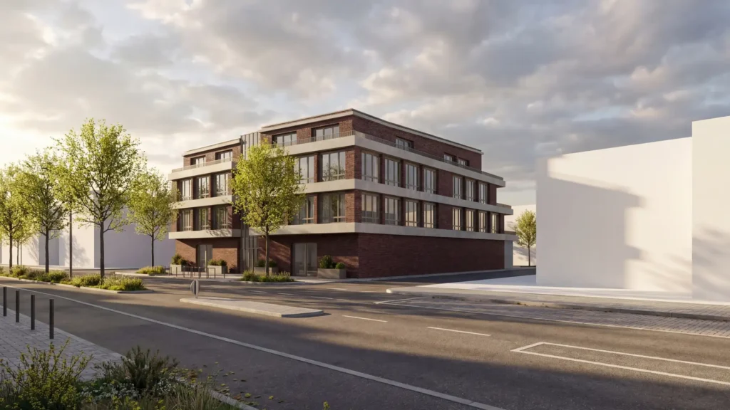 Architekt Mischo Projektentwicklung Entwurf Quartier Borken Nrw
