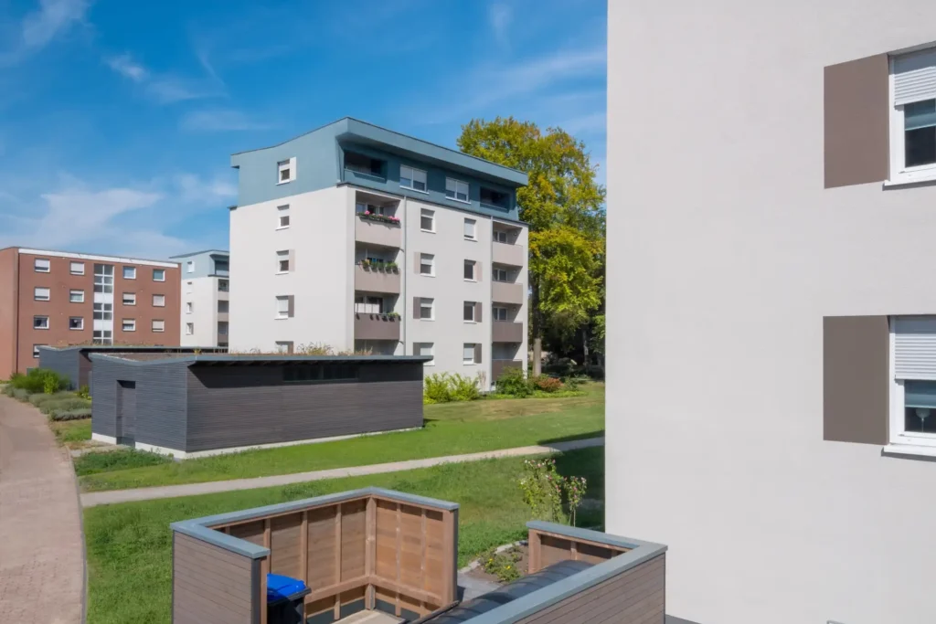 Architekt Mischo Sanierung Quartier Wohnen Aufstockung Architektur Nrw Borken