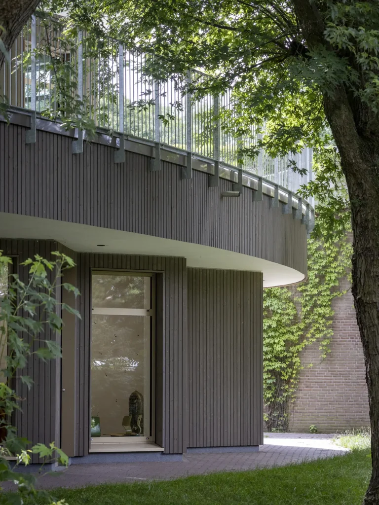 Architekt Schule Holzfassade öffentlich Holzrahmenbau Holzmassiv Architektur Nrw Borken